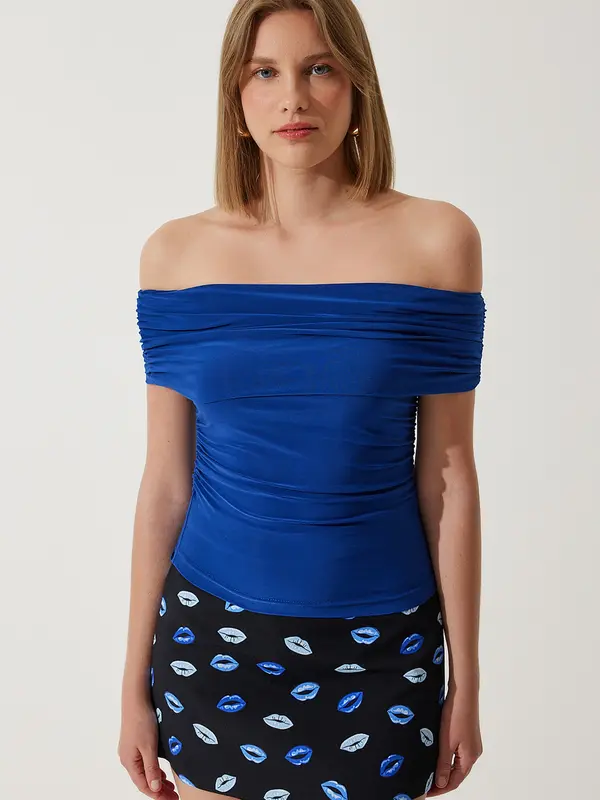 Happiness İstanbul Happiness İstanbul Bluza  kobalt modra