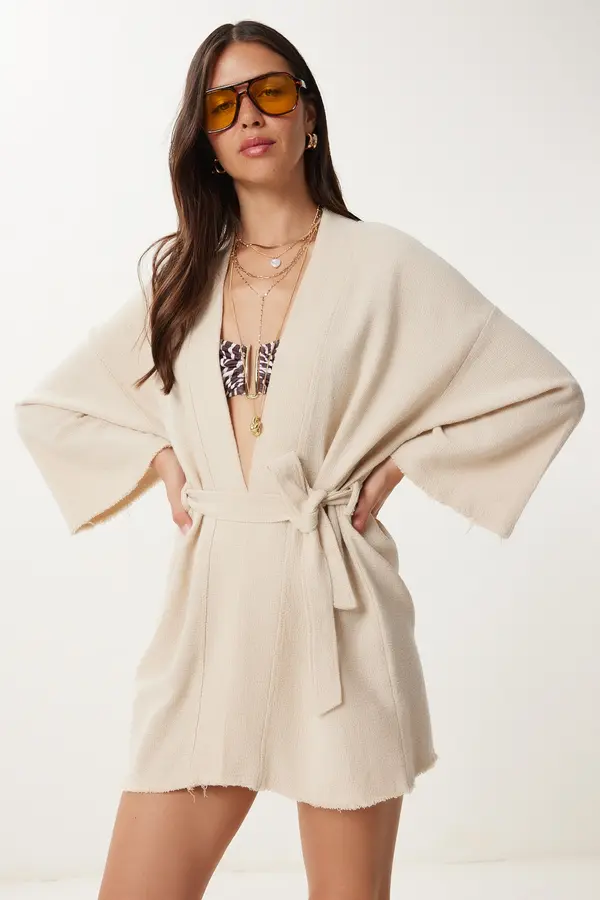 Happiness İstanbul Happiness İstanbul Kimono  kremna
