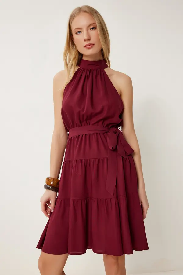 Happiness İstanbul Happiness İstanbul Obleka  burgund