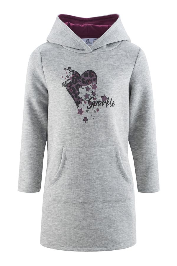 happy girls happy girls Obleka  pegasto siva / temno liila / črna