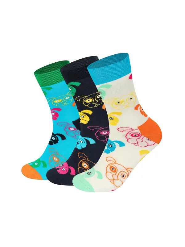 Happy Socks Happy Socks Nogavice 'Bavaria Edition'  voda / korala / črna / bela