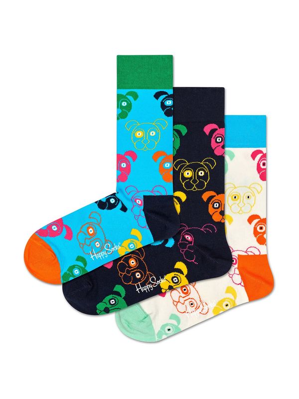 Happy Socks Happy Socks Nogavice 'Bavaria Edition'  voda / korala / črna / bela