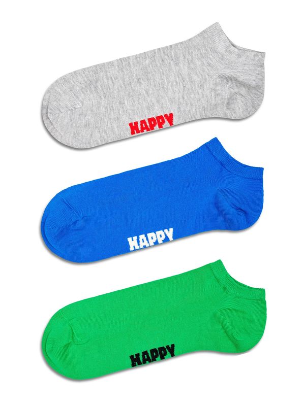 Happy Socks Happy Socks Nogavice  modra / svetlo siva / limeta / črna