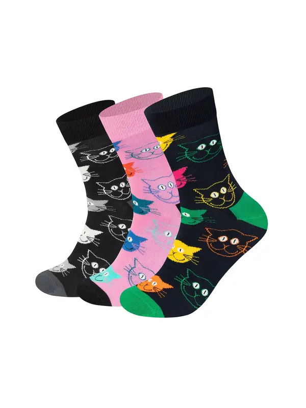 Happy Socks Happy Socks Nogavice  mornarska / zelena / svetlo roza / črna