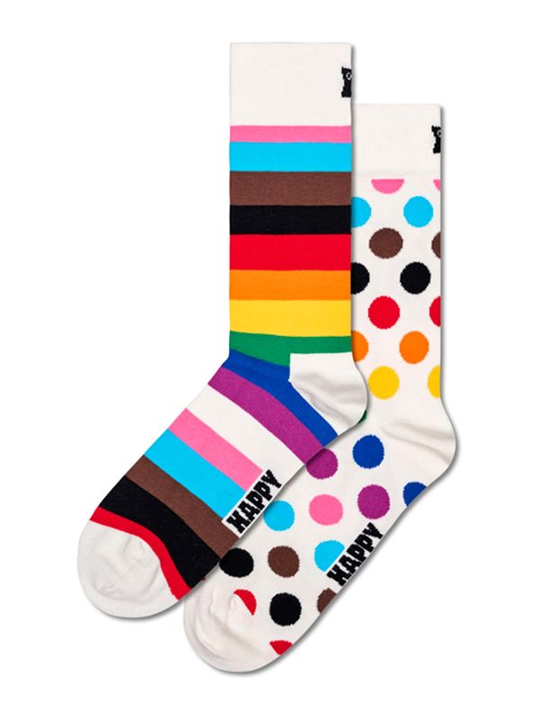 Happy Socks Happy Socks Nogavice 'Pride'  modra / rdeča / črna / bela