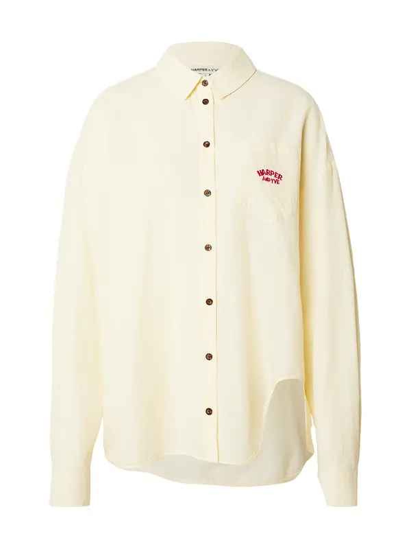 Harper & Yve Harper & Yve Bluza 'MELINA'  pastelno rumena / svetlo rumena / temno roza