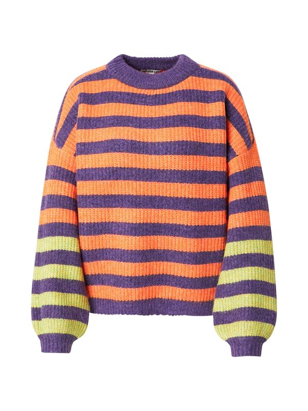 Harper & Yve Harper & Yve Pulover  svetlo zelena / temno liila / oranžna