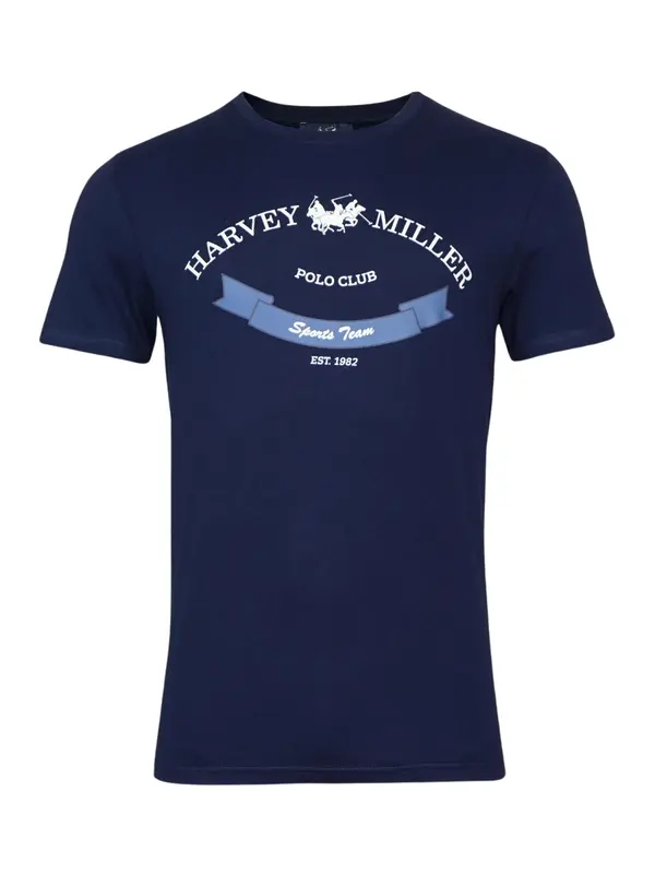 HARVEY MILLER HARVEY MILLER Majica  nebeško modra / temno modra / bela