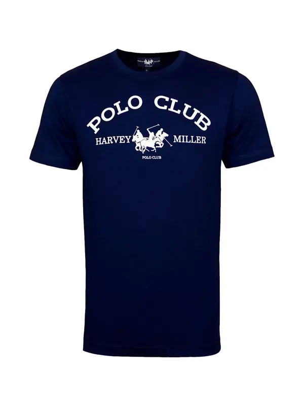 HARVEY MILLER HARVEY MILLER Majica 'Polo Club'  modra / bela