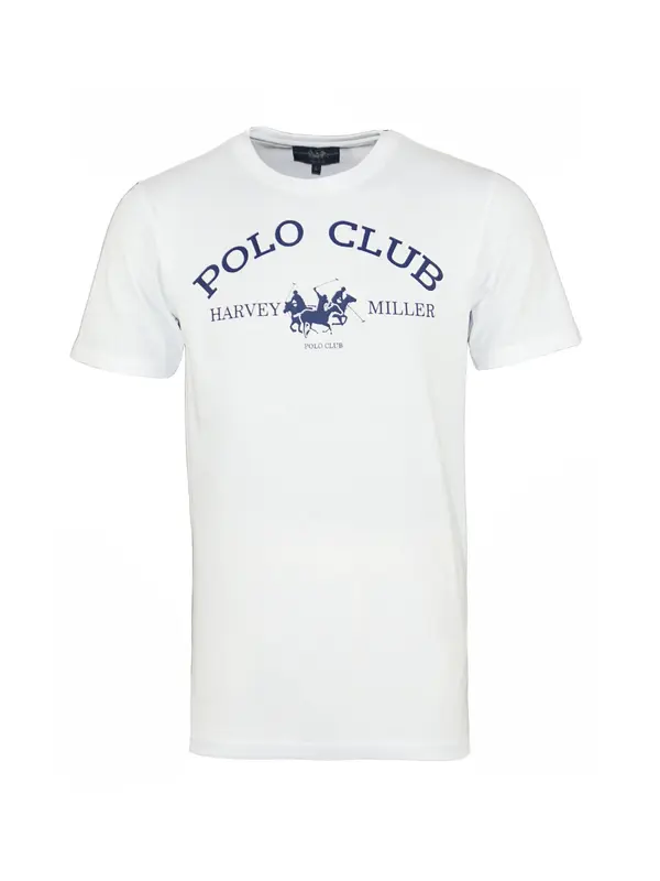 HARVEY MILLER HARVEY MILLER Majica 'Polo Club'  temno modra / bela