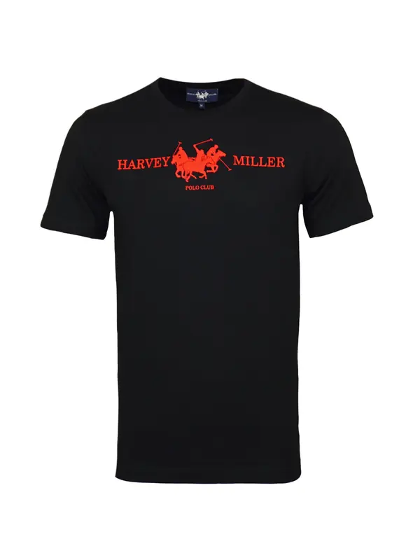 HARVEY MILLER HARVEY MILLER Majica  rdeča / črna