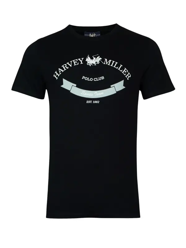 HARVEY MILLER HARVEY MILLER Majica  svetlo modra / črna / bela