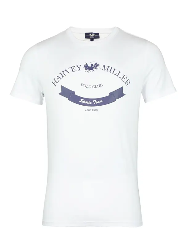 HARVEY MILLER HARVEY MILLER Majica  temno modra / bela