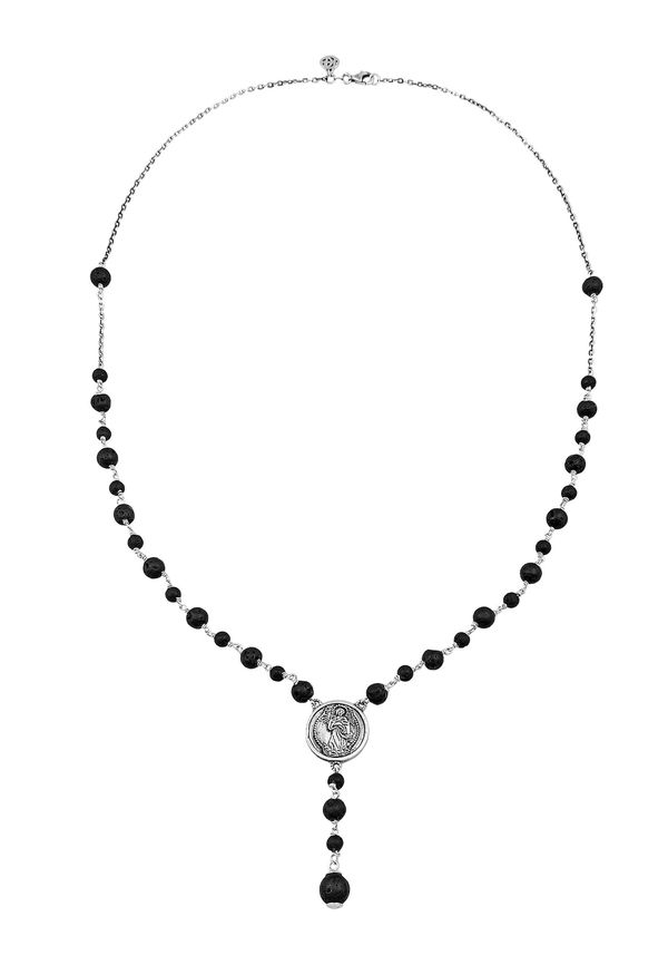 Haze&Glory Haze&Glory Verižica  črna / srebrna