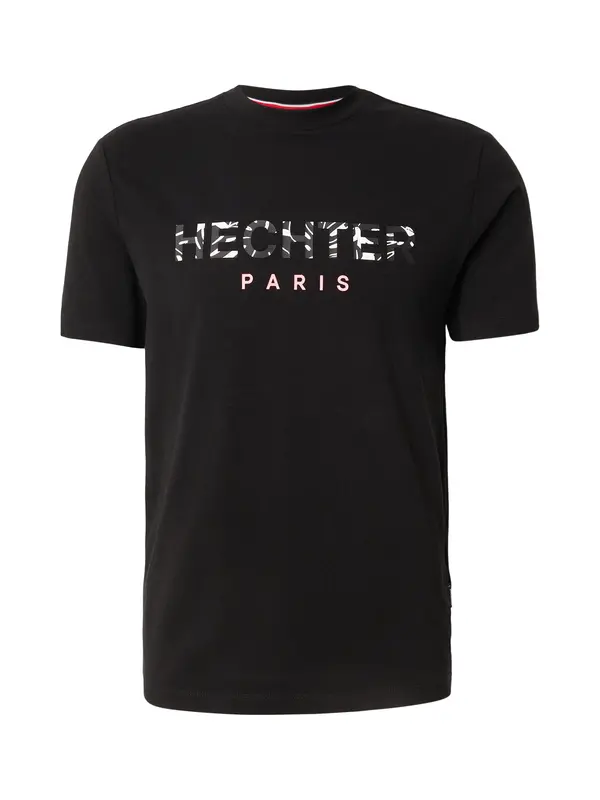 HECHTER PARIS HECHTER PARIS Majica  antracit / pastelno roza / črna / bela