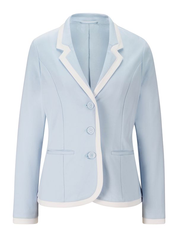 heine heine Blazer  svetlo modra / bela