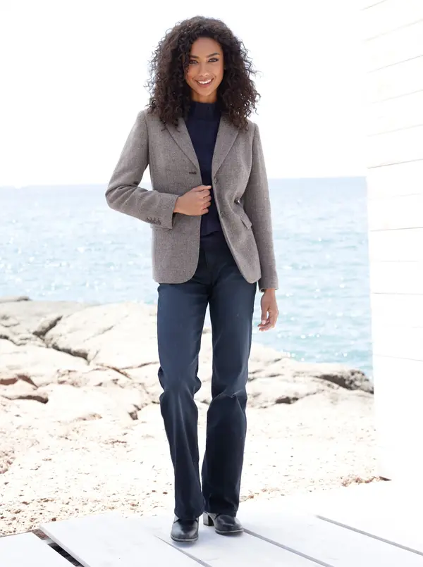 heine heine Blazer  temno siva