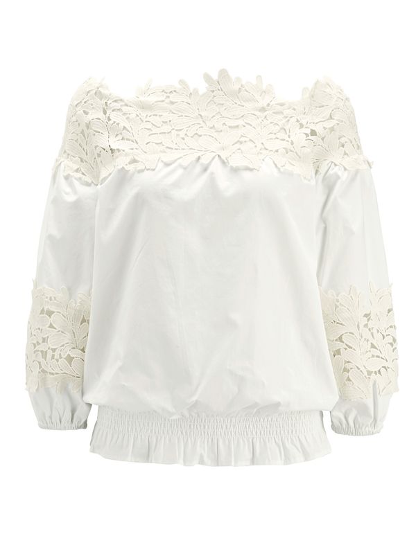 heine heine Bluza  bela