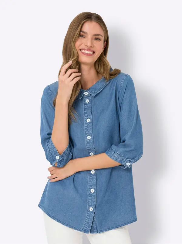 heine heine Bluza  moder denim