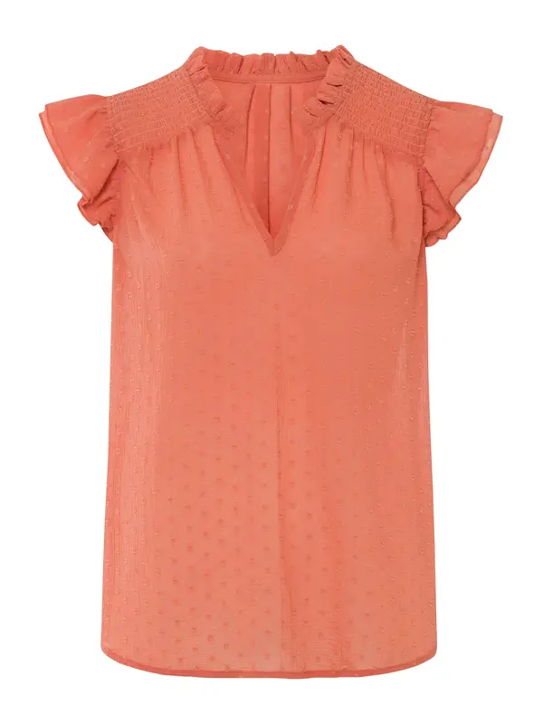 heine heine Bluza  oranžna