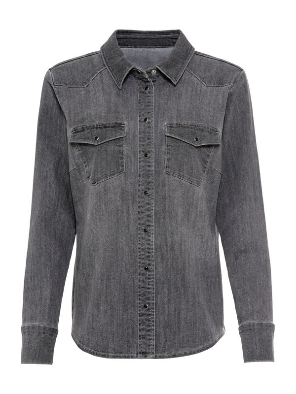 heine heine Bluza  siv denim