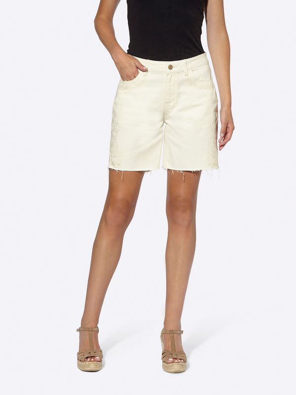 heine heine Hlače  ecru