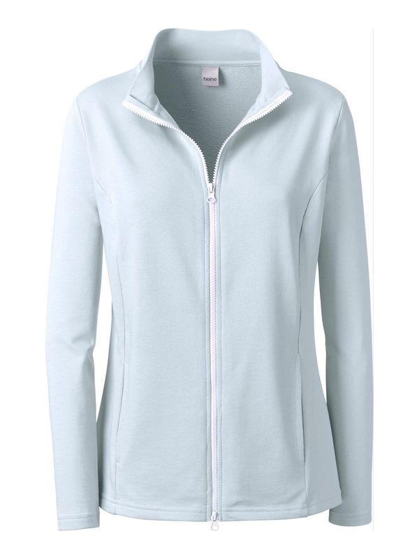 heine heine Jopa na zadrgo  svetlo modra / bela