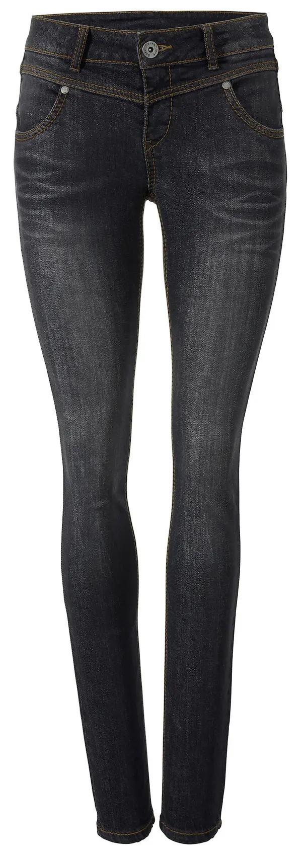 heine heine Kavbojke  črn denim