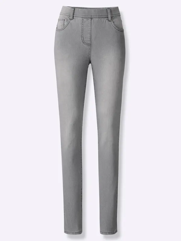 heine heine Kavbojke  siv denim