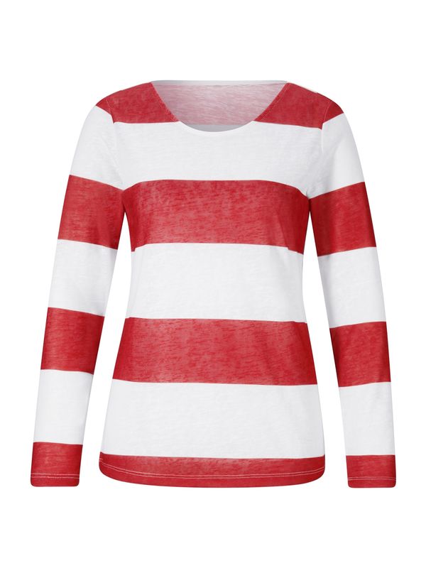 heine heine Majica  rdeča / bela