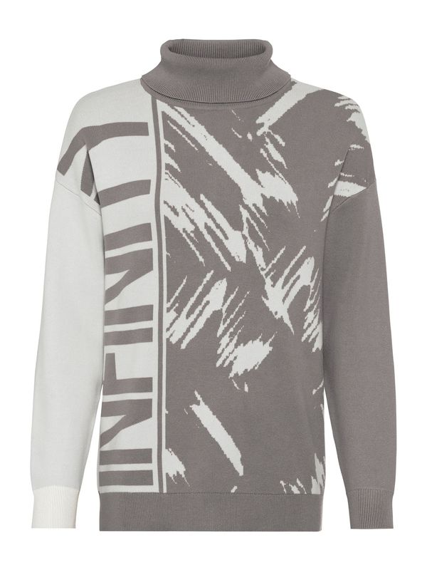 heine heine Pulover  siva / srebrna