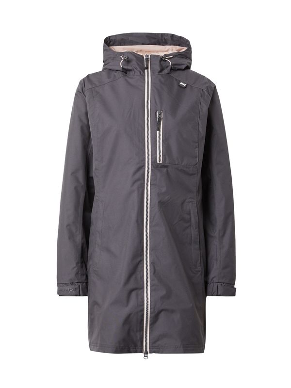 HELLY HANSEN HELLY HANSEN Funkcionalen plašč 'BELFAST'  temno siva / off-bela