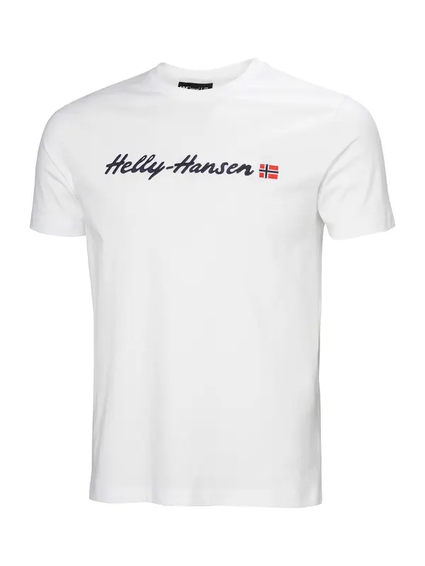 HELLY HANSEN HELLY HANSEN Majica 'CORE GRAPHIC 2.0'  črna / bela