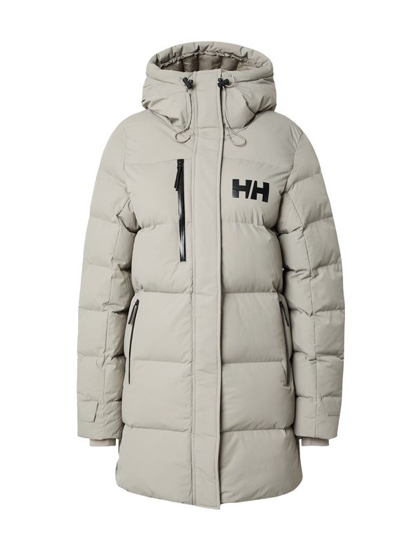 HELLY HANSEN HELLY HANSEN Zimski plašč 'ADORE'  svetlo siva / črna