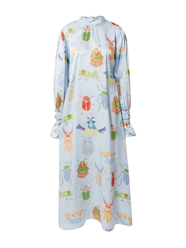 Helmstedt Helmstedt Obleka 'EMMA'  svetlo modra / rumena / svetlo zelena / oranžno rdeča