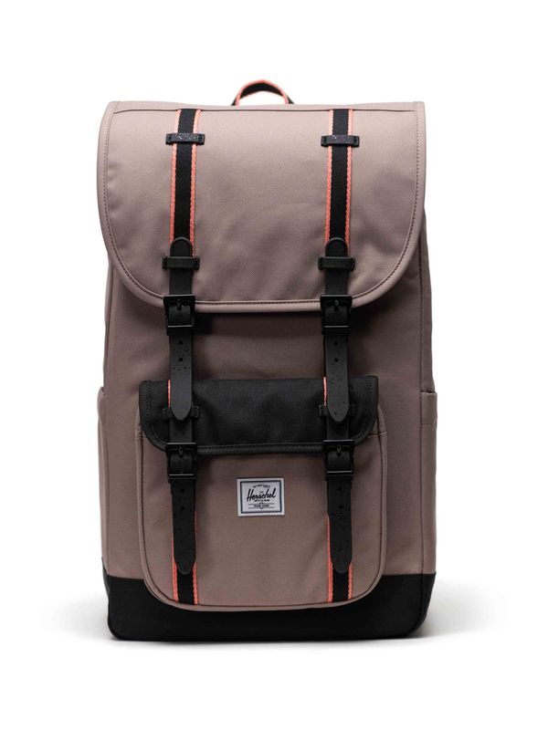 Herschel Herschel Nahrbtnik 'Little America™'  oranžna / rosé / črna / bela