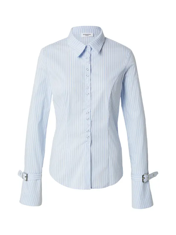 Hoermanseder Hoermanseder Bluza  modra / bela