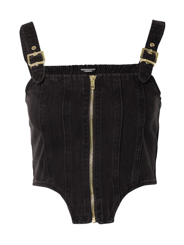 Hoermanseder x About You Hoermanseder x About You Top 'Aileen'  črna