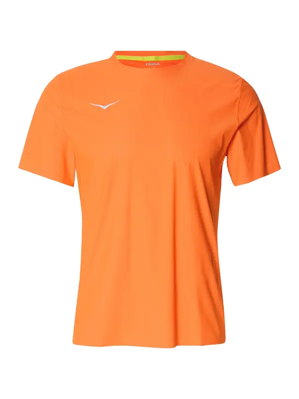 HOKA HOKA Funkcionalna majica 'AIROLITE 2.0'  oranžna / bela
