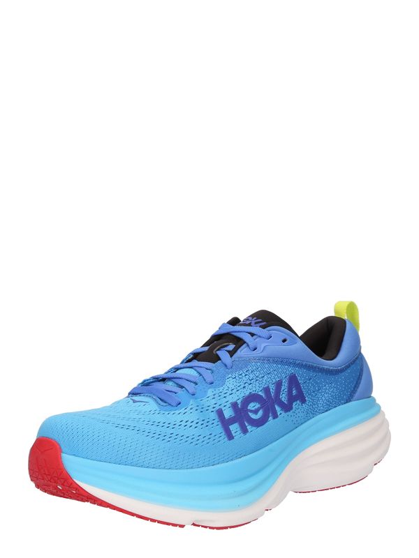 Hoka One One Hoka One One Tekaški čevelj 'BONDI 8'  moder denim / neonsko modra / svetlo zelena / črna