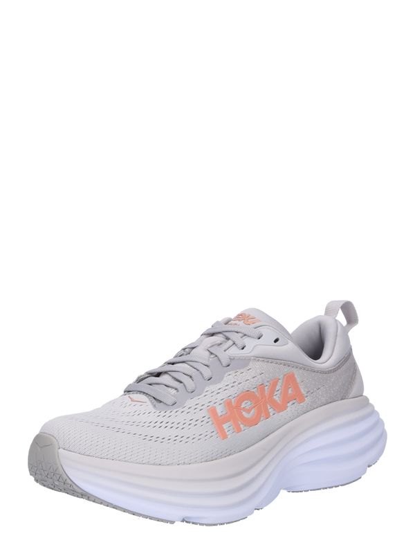 Hoka One One Hoka One One Tekaški čevelj 'Bondi 8'  siva / svetlo siva / oranžna