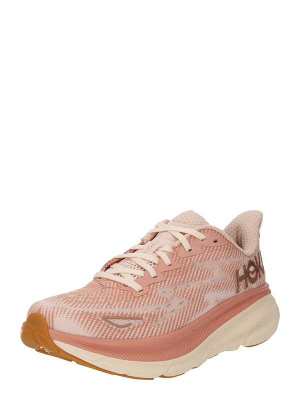 Hoka One One Hoka One One Tekaški čevelj 'CLIFTON 9'  rjava / korala / pastelno oranžna