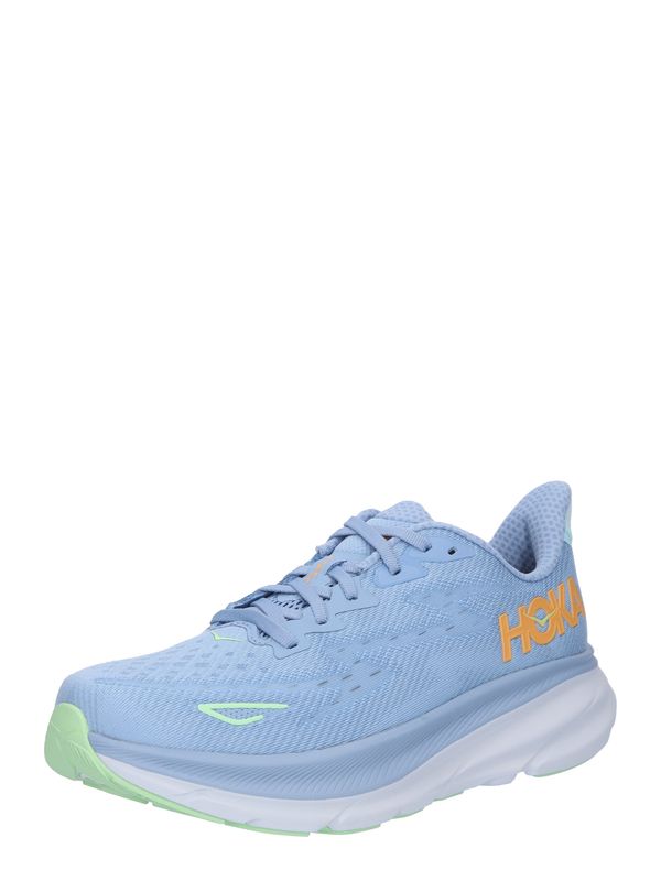 Hoka One One Hoka One One Tekaški čevelj 'CLIFTON 9'  svetlo modra / svetlo zelena / oranžna