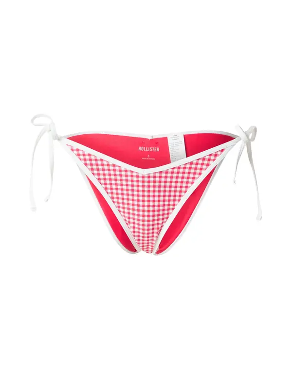 HOLLISTER HOLLISTER Bikini hlačke  rdeča / bela