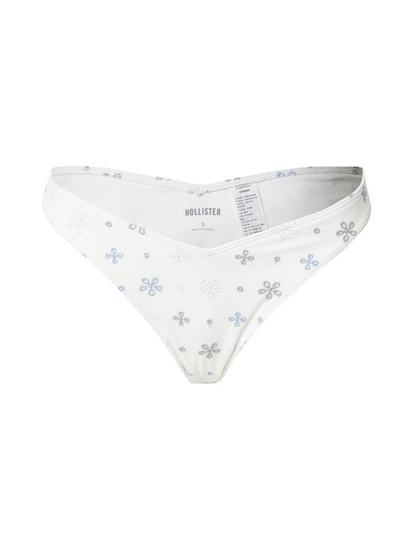 HOLLISTER HOLLISTER Bikini hlačke  svetlo modra / svetlo zelena / bela