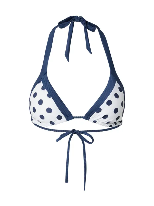 HOLLISTER HOLLISTER Bikini zgornji del  mornarska / bela