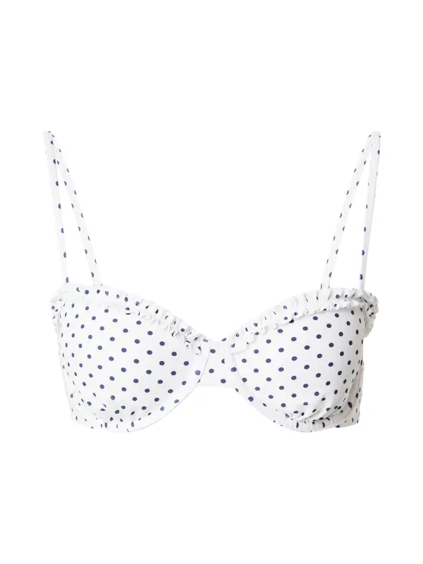 HOLLISTER HOLLISTER Bikini zgornji del  mornarska / bela