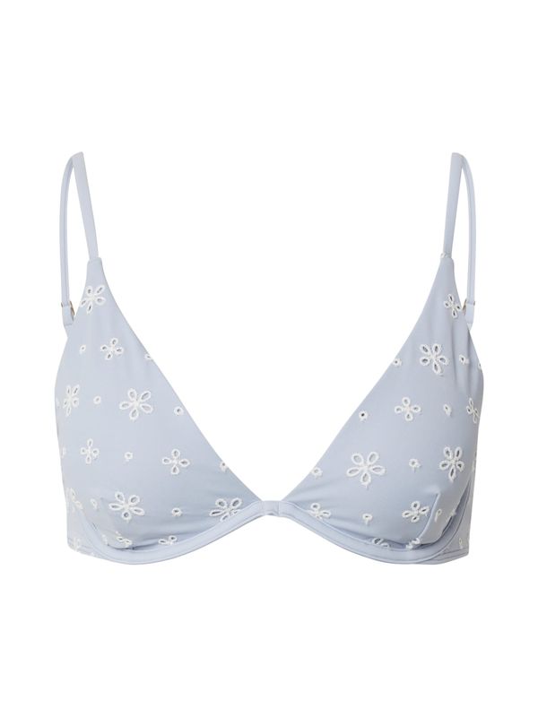 HOLLISTER HOLLISTER Bikini zgornji del  svetlo modra / bela