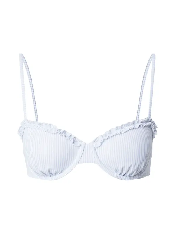 HOLLISTER HOLLISTER Bikini zgornji del  svetlo modra / bela