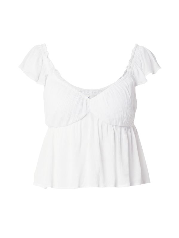 HOLLISTER HOLLISTER Bluza  bela